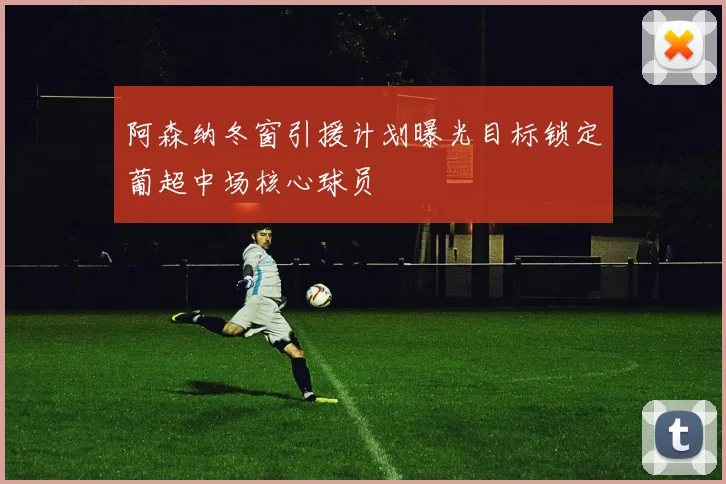 阿森纳冬窗引援计划曝光目标锁定葡超中场核心球员
